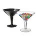 GET SW-1419-BK Super Martini, 48 Oz, 9-1/4" Dia. X 9"H, SAN Plastic, Black 1 image