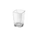 GET SW-1435-CL Petite Dessert/Shot Glass, 3 Oz, Clear, SAN, 1-9/10" x 1-9/10" x 2-9/10"H - 1 Dozen 1 image