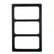 GET T0A22-MOD Bugambilia Tile, 20-13/16" x 12-3/4" Aluminum,, Openings for BUD24 or TPUD44 1 image