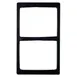 GET T0A24-MOD Bugambilia Single Tile, 20-13/16" x 12-3/4" Aluminum Coated, Fits TPUD25/TPUD35 1 image