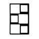 GET T0B3-MOD Bugambilia Tile, 21-11/16" x 13-1/4" Aluminum,, Openings IS012/IS013/IS014 1 image