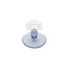 GET TAGV42 Elite Global Sign Holder, 1-1/2" Height, 1-4" Width, Clear Polycarbonate, Suction Cup 1 image