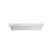 GET TPUD45FR Bugambilia Food Pan, 1/2 Long, 87.92 Oz, 19.69"L x 5.91"W x 3", Cast Aluminum, Fire Red 1 image