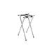 GET TSC-102 Tray Stand, 32" High, Double Bar, Deluxe Chrome, Chrome Plated 1 image