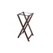 GET TSW-103 Tray Stand, 31-1/2" High Mahogany Hardwood, Wood Construction, Waitress Serving Supply 1 image