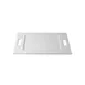 GET TU003GB Bugambilia Tray, Handles, 20" x 12½" Rectangle, 1" Deep, Aluminum, Granite Black 1 image
