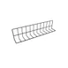 GET W4626-B Wire Shelf Divider, 26L x 4W x 6H, Vinyl Coated Metal Wire, Black 1 image