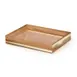 GET WB-1292WD-UR Display Box, 12" x 9" x 2" Rectangular Wood Condiment Organizer, Urban Rustic 1 image