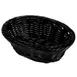 GET WB-1504-BK Clipper Mill Basket, Oval 9-1/4"x6-3/4"x3-1/4", Black BPA‑Free Polypropylene 1 image