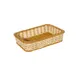 GET WB-1513-TT Clipper Mill Designer Polyweave Basket, Rectangular, Two-Tone, Polypropylene 1 image