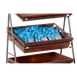 GET WB-1814WD-W Urban Renewal Tray, 18-1/4" x 12" x 4"H, Rectangular, Walnut Wood, Brown 1 image