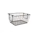 GET WB-315-MG Urban Renewal Breeze Basket, 11-1/2" x 8-1/2" x 8" H, Metal Grey Iron, Powder Coated 1 image