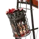 GET WB-55-MG Urban Renewal Wire Basket, 4-1/2" Dia. x 5-1/2"H, Round, Metal Gray 1 image