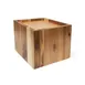 GET WB-959-UR Urban Renewal Dispenser Riser, 9-1/2" x 9-1/2" x 8" H, Square Wood, Brown Finish 1 image