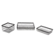 GET WB-962-MG Urban Renewal Wire Basket, 9" x 6" x 2", Rectangular, Metal Gray 1 image