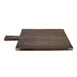 GET WD-2-ASH Taproot Serving Board – 13" x 9-1/2" Rectangular Ash Wood Plate with Handle 1 image