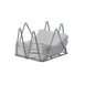 GET WIRNPK-5 Urban Renewal Napkin Holder, 5" x 5" Square Wire Chrome Plated 1 image