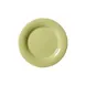 GET WP-10-AV Diamond Harvest Plate, 10.5" Round Wide Rim Melamine Green Dishwasher‑Safe - 1 Dozen 1 image