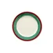 GET WP-7-PO Diamond Portofino Plate, 7½" Dia., Round Wide Rim, Melamine, Designs/Patterns, 1 Dozen 1 image