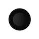 GET WP-9-BK - Black Elegance™ 9" Round Wide‑Rim Melamine Plate, Black, Dishwasher Safe - 1 Dozen 1 image
