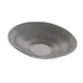 GET ZEA100 Cheforward Zeal Bowl, 98oz, 13"L x 11"W x 3"H, Melamine, Grey, Dishwasher Safe 1 image