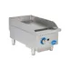 Globe GG15G 15" Countertop Gas Griddle, Manual Controls, 1" Steel Plate, 30.000 BTU 1 image