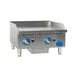Globe GG24G 24" Countertop Gas Griddle, Manual Controls, 1" Steel Plate, 60.000 BTU 1 image