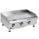 APW Wyott GGM-36S 36" Countertop Gas Griddle with Manual Controls, 3/4" Steel Plate, 60.000 BTU 1 image