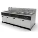 Giles EOF-10-10/FFLT/24/24 Multiple Battery Electric Fryer w/ (2) 55-Lb. & (2) 170-Lb. Vats, Auto Basket Lift 1 image