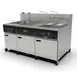 Giles EOF-20/FFLT/24 Multiple Battery Electric Fryer w/ (2) 155-Lb. & (1) 170-Lb. Vat, Auto Basket Lift 1 image