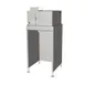 Giles GVH-F Freestanding Ventless Recirculating Hood w/ 3 Stage Filtration, Type I, Interlocked Start 1 image