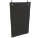 Glastender BLC-18 Locking Cover - 18" Wide Black Bar Cabinet Accessory, Snap‑Fit for BLD-18 Units 1 image