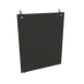Glastender BLC-24 Locking Cover – 24" Black Bar Cabinet Panel, Refrigeration Snap‑Fit Design 1 image