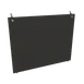 Glastender BLC-36 Locking Cover - 36" Wide Black Bar Cabinet Accessory for BLD-36 Model Construction 1 image