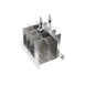Glastender BRM15 Mixology Bottle Rack – S.Steel, Holds 15 Bottles, Fits IBA‑12 Ice Bin or CBA Well 1 image