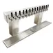 Glastender BRT-14-MF Bridge Beer / Wine Dispensing Tower w/ (2) 6" Towers, 14 Faucets 1 image