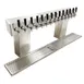 Glastender BRT-14-MFR Bridge Draft Beer / Wine Dispensing Tower w/ (2) 6" Towers, 14 Faucets 1 image
