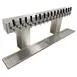 Glastender BRT-16-SS Bridge Draft Beer / Wine Dispensing Tower w/ (2) 6" Towers, 16 Faucets 1 image