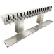 Glastender BRT-18-MF Bridge Draft Beer / Wine Dispensing Tower w/ (2) 6" Towers, 18 Faucets 1 image