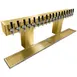 Glastender BRT-18-PBR Bridge Draft Beer / Wine Dispensing Tower w/ (2) 6" Towers, 18 Faucets 1 image