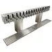 Glastender BRT-18-SS Bridge Draft Beer / Wine Dispensing Tower w/ (2) 6" Towers, 18 Faucets 1 image