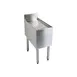 Glastender C-DBA-24 Choice Underbar Drainboard, Freestanding, 24"W X 19"D 1 image