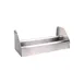 Glastender C-DR-51 Double Speed Rail, 51"W x 10"D Stainless Steel, Keyhole Mount, Bar Style 1 image