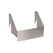 Glastender C-DWR-S Choice Dry Waste Rail, 12"W X 5"D, Keyhole Mount 1 image