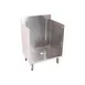 Glastender C-GRB-24 24" Underbar Glass Rack Storage Unit w/ Open Top, Drain In Bottom Shelf 1 image