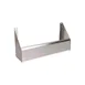 Glastender C-SR-19 Single Speed Rail, 19" x 5" Stainless Steel, Keyhole Mounting, ETL Sanitation 1 image