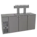 Glastender C1FB72-DD Cooler, Reach‑In, 72" Wide, 16" Door, LED, 1" Top, R290, 1/4 HP, NSF‑7, cETLus 1 image