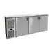 Glastender C1FU72 72" 3-Section Undercounter Refrigerator w/ 3 Solid Doors, 14.33 cu ft 1 image