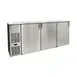 Glastender C1FU84 84" 3-Section Undercounter Refrigerator w/ 3 Solid Doors, 17.78 cu ft 1 image