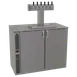 Glastender C1SB44-DD 44" Reach-In Bar, 16" Door, Keg Racks, LED, R290, 1/8 HP, NSF-7, ETL Verified 1 image